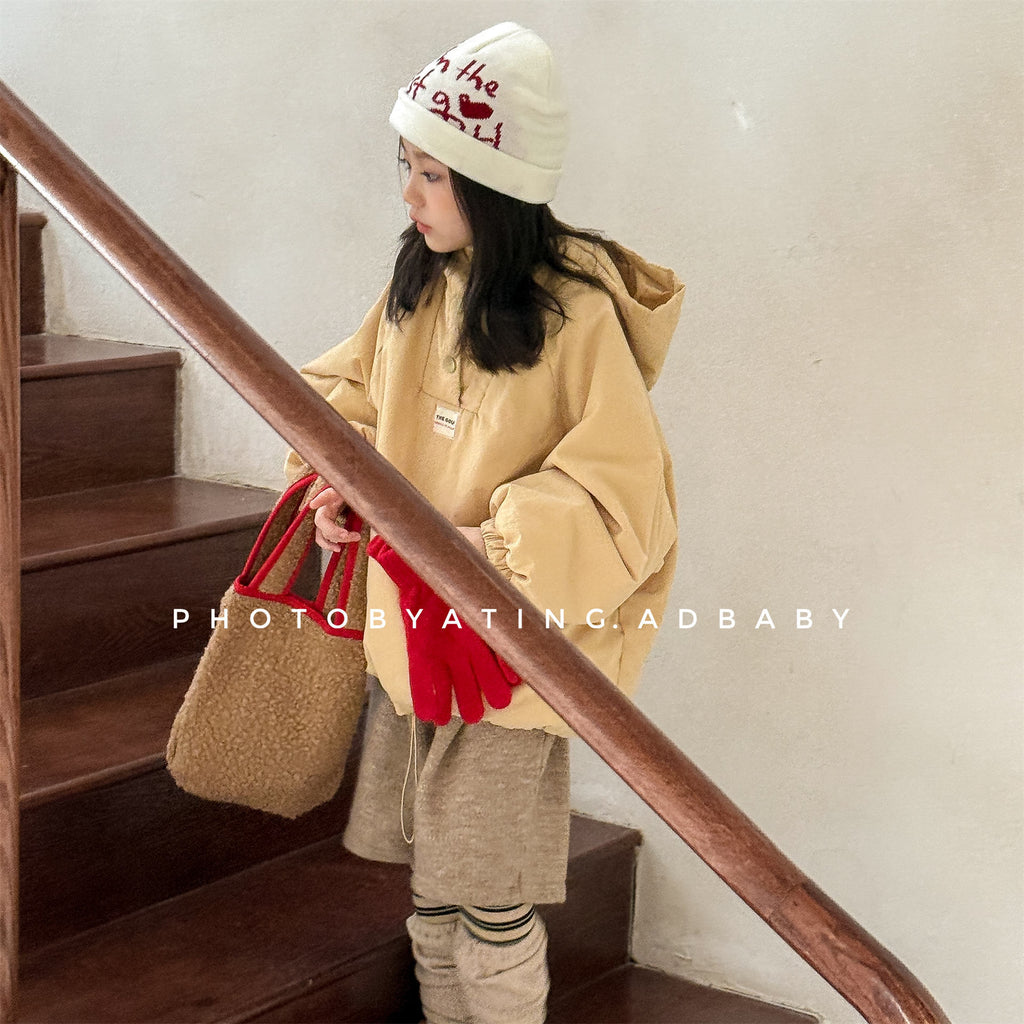 Kids Hooded Cotton Winter Jacket with new baby style