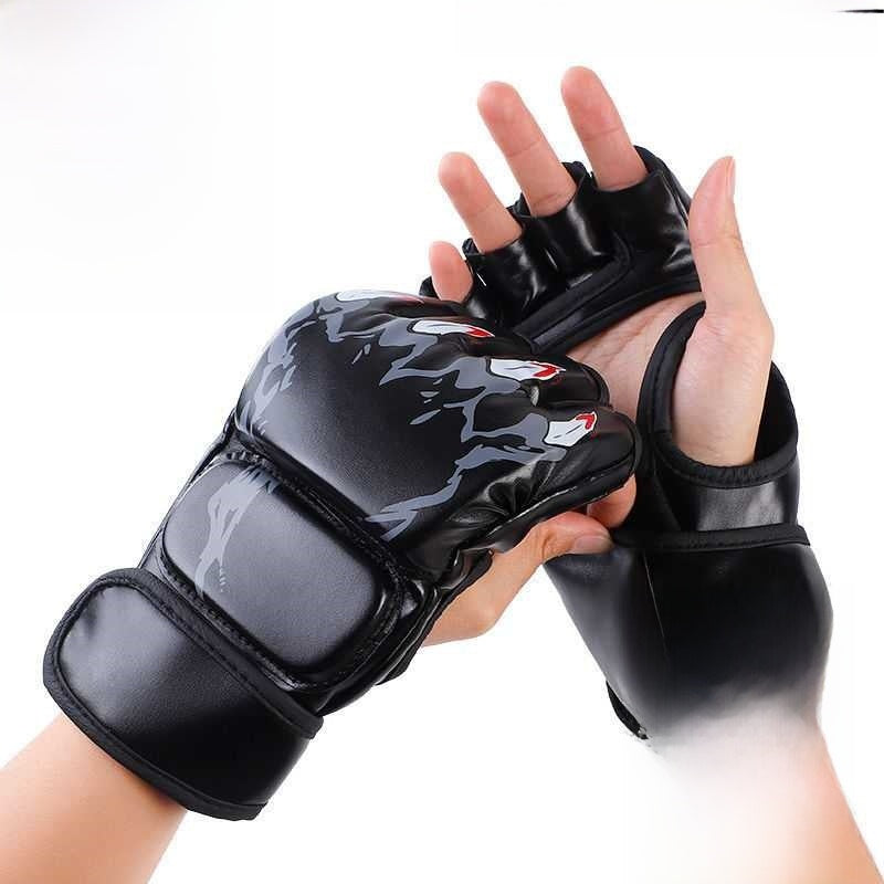 Boxing Gloves for Training Half-Finger Design