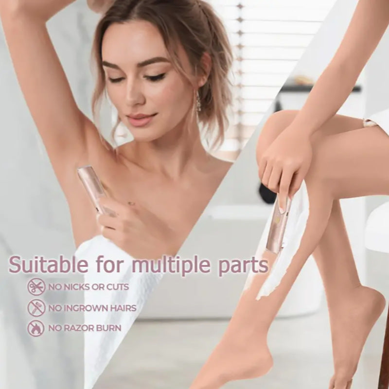 Dual Head Electric Body Shaver digital style
