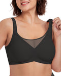 Seamless Wireless Minimizer Bra comfortable