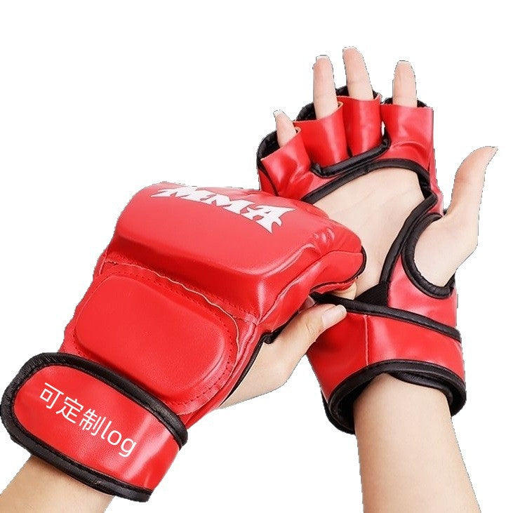 Boxing Gloves for Training Half-Finger Design