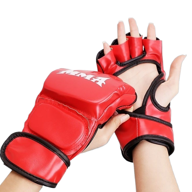 Boxing Gloves for Training Half-Finger Design