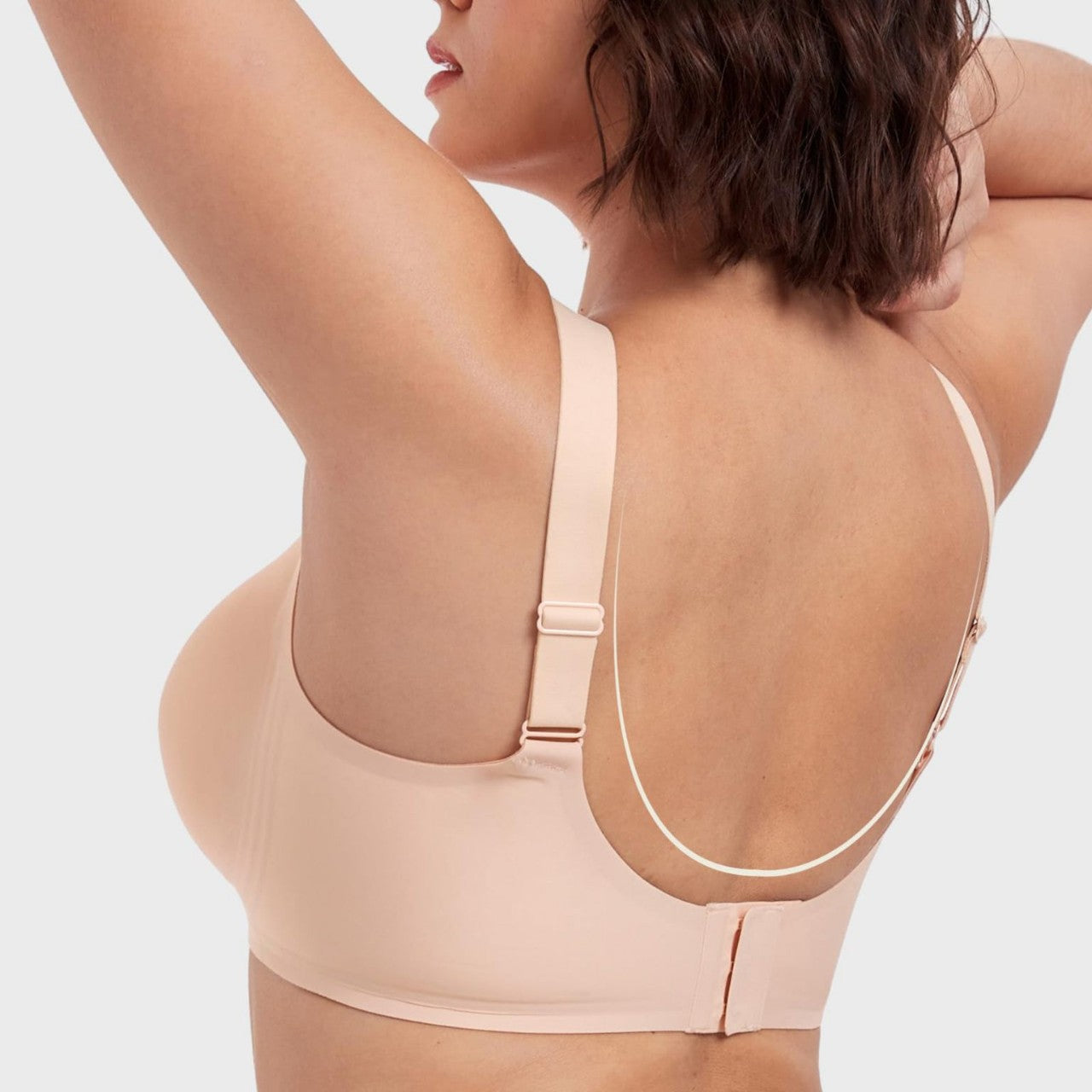 Seamless Wireless Minimizer Bra comfortable
